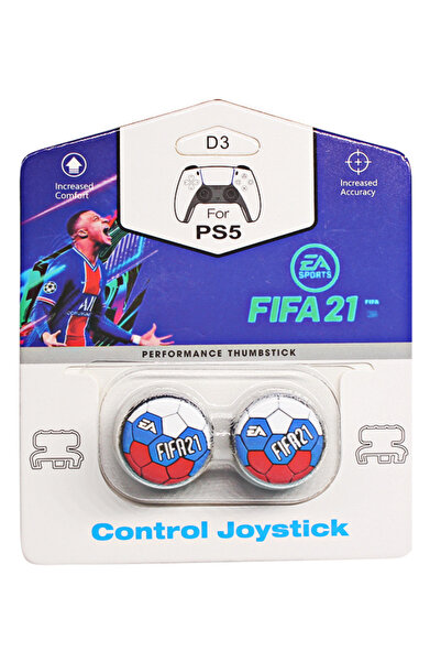 No branded 2× Mânere din silicon pentru degetul mare, FIFA 21, pentru PS5/PS4, Precizie și confort