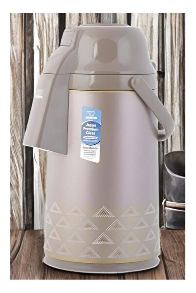 ZOJIRUSHI ترمس - ياباني - ماركة إليفانت - 3 لتر - لون بني