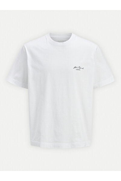 Jack & Jones Ανδρικό T-Shirt Jack Jones 12273015 Λευκό