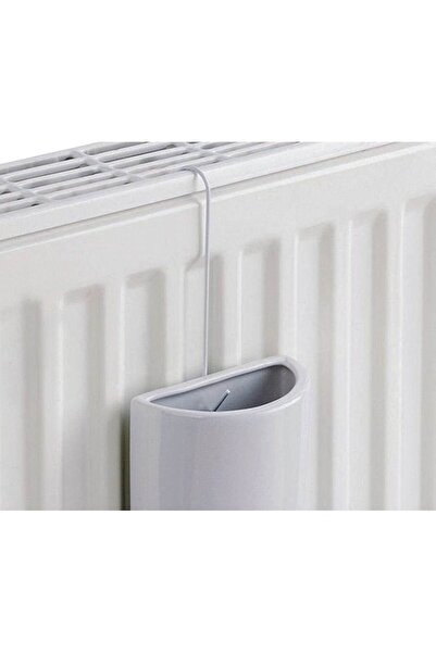 FRANDIS Umidificator de aer ceramic cu cârlig de agățare pentru calorifer, Frandis, 18x3,8x16,5 cm, alb