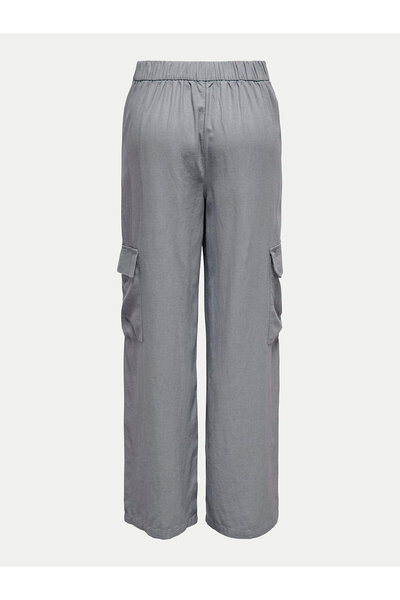 JDY Γυναικείο Παντελόνι από Υφασμάτινο 15325001 Γκρι