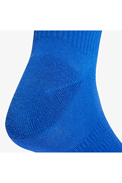 adidas Bilekli 6'lı Unisex Mavi Çorap