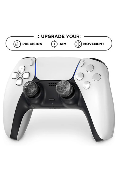 No branded Mânere KFreek Crystal Galaxy (2) pentru PS5/PS4, Precizie și confort, Transparente