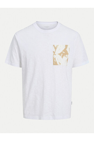 Jack & Jones Ανδρικό T-Shirt Jack Jones 12272995 Λευκό