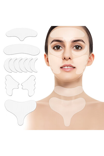 SİBELA BEAUTY GÜZEL GÖRMEK GÜZEL DÜŞÜNDÜRÜR 11 Adet Silikon Kırışıklık Düzleş...