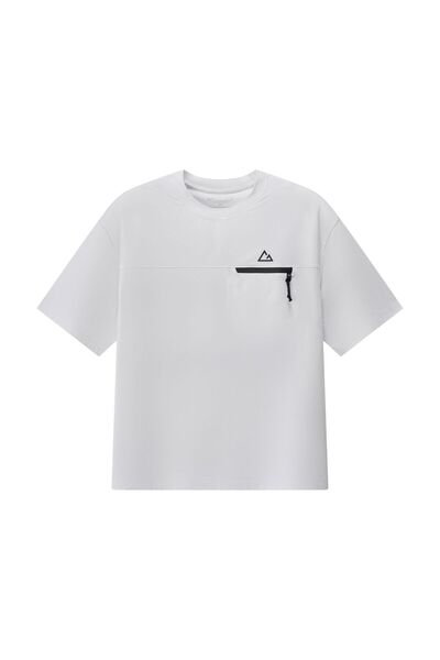 Giordano Men’s G-Motion Oversized Polyester Jersey Crew Neck Tee