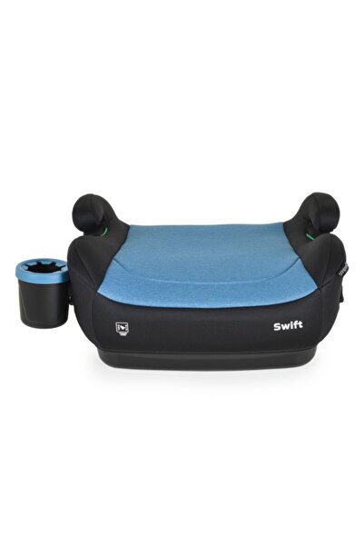 Cangaroo Scaun auto Swift Auto Booster, albastru, 125-150 cm, suport pentru sticle anti-vărsare, vârstă recomandată 4-12 ani