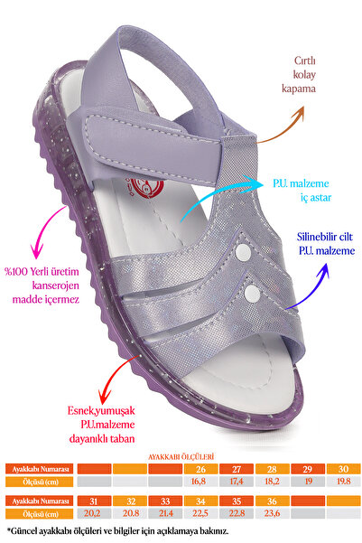 KARAMAZI Girl's Sandals Arz 2354