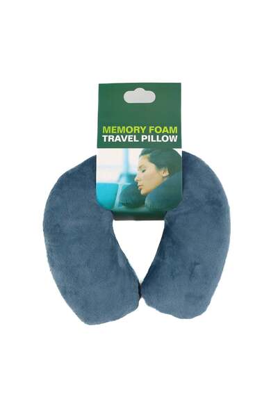 Ella Home Pernă de călătorie 30x29 cm, Poliester, Albastră