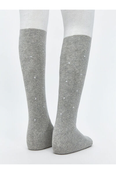 LC Waikiki Desenli Kız Çocuk Havlu Külotlu Çorap