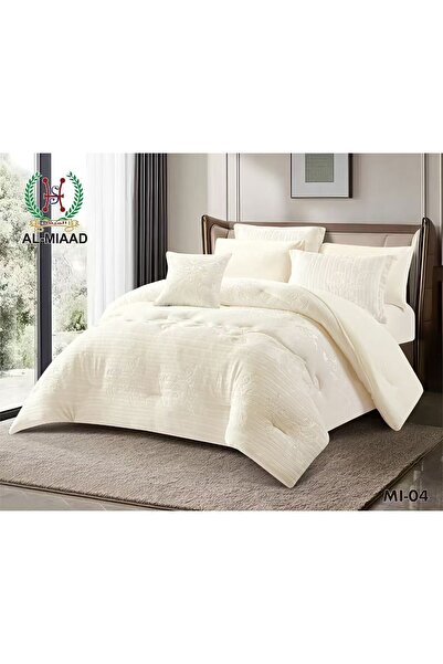 Generic 8-piece winter fur duvet cover for two people