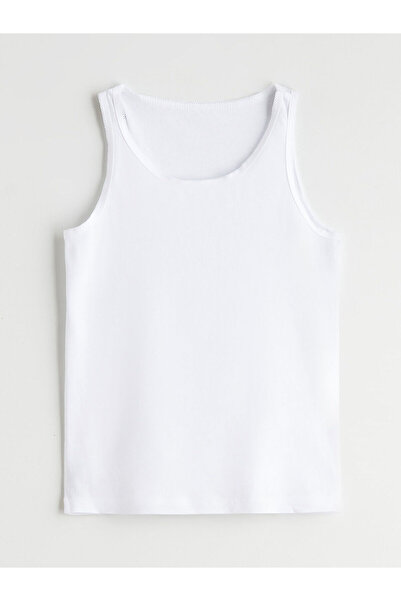 LC Waikiki Peak New Season Crew Neck Girls' Tank Top 2-Pack