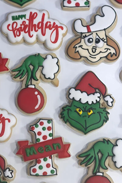 Nova 3 lü Yılbaşı Kurabiye Kalıbı (Grinç) - Kek Kalıbı - Hamur Şekillendirici