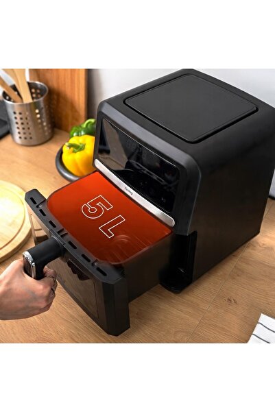 Huslog Friteuza cu aer cald 5L Airfryer XL