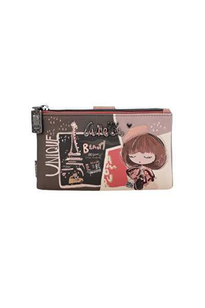 Anekke Casual wallet, women, 41809-907, brown, -leather