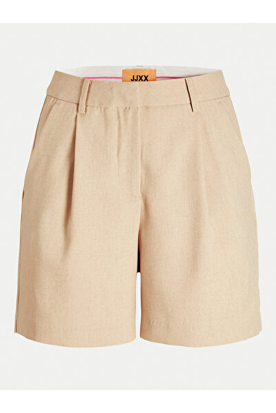 JJXX Γυναικείο Σορτς από Υλικό 12268838 Μπεζ