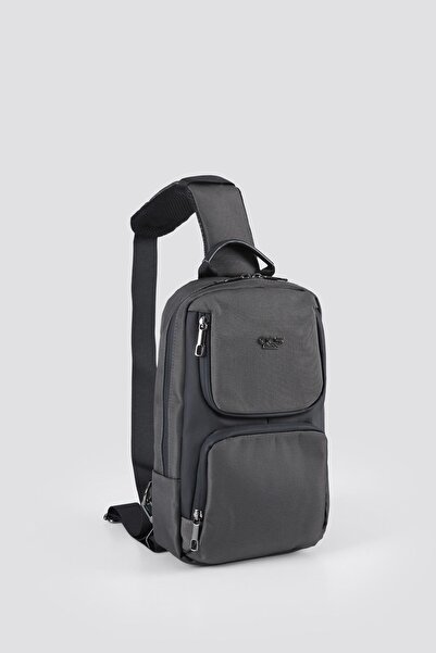 ÇÇS Unisex Single Strap Crossbody Bag with USB Port