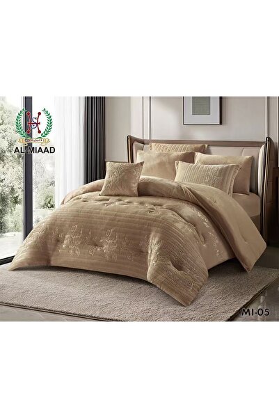 Generic 8-piece winter fur duvet cover for two people