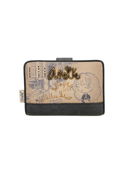 Anekke Casual wallet, women's, 41849-902, beige, -leather