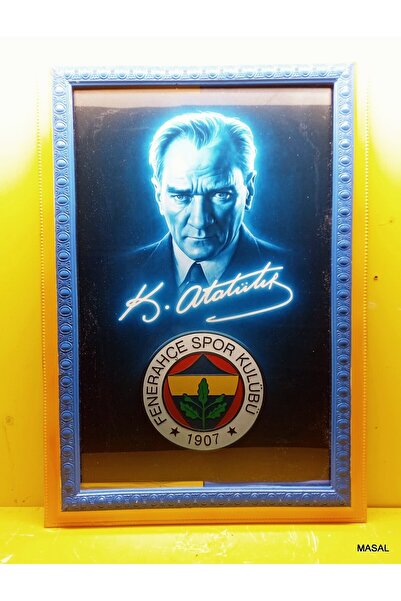 MADE KONSEPT 51X35CM FENERBAHÇE TEMALI DEKORATİF TABLO