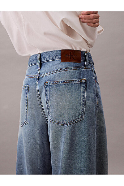 Calvin Klein Women's Low Rise Baggy Diamond Jean Pants