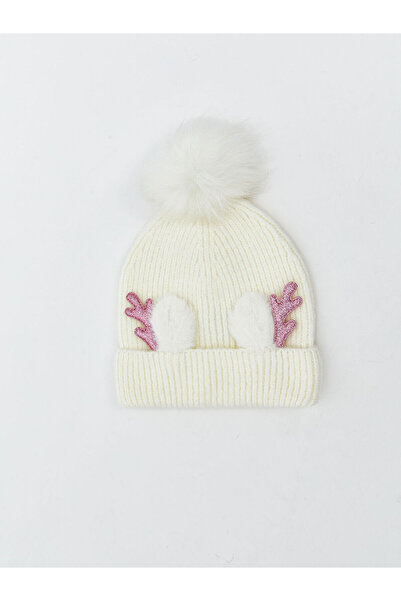 LC Waikiki Beretă pentru fetiță cu detaliu pompon (W5)