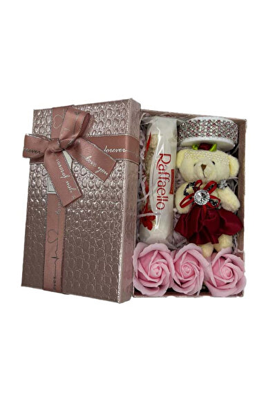 velve Σετ δώρου με glamour για γυναίκες, βραχιόλι με πέτρες, πραλίνες, κομψό ...