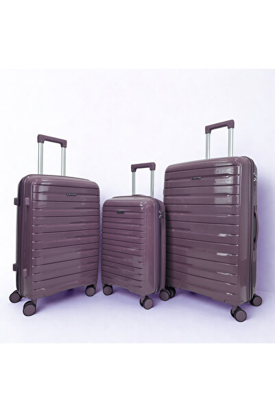 carbon مجموعة حقائب سفر غير قابلة للكسر 🔨 مكونة من 3 قطع