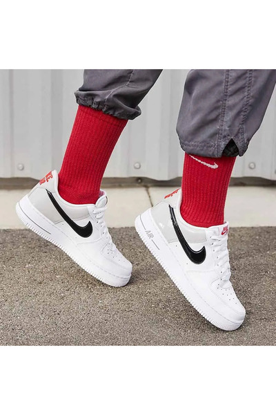Nike Air Force 1 07 Essential Λευκό Πατέντα Σιδηρομετάλλευμα (W) dq7570 001