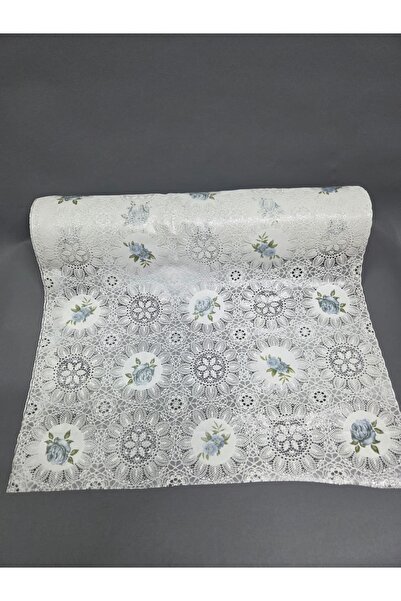 Başak Ev Tekstili RAF DE DENTELĂ PVC CULISĂ ȘI ACASA DE DULAP RUNNER