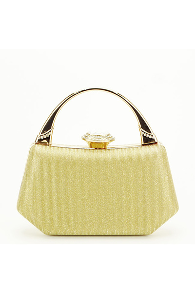 SOFILINE Geantă de mână cu sclipici auriu B-55461 06