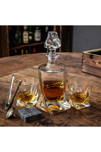 MIKAMAX Set decantor bauturi - Twisted