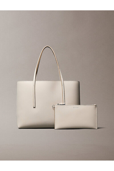 Calvin Klein Women's Foil Logo Small Tote Bag