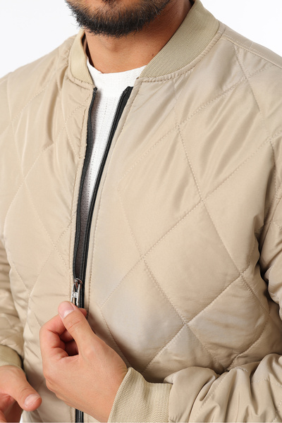 Rodrigo Ανδρικό εποχιακό αθλητικό παλτό με φερμουάρ με καπιτονέ