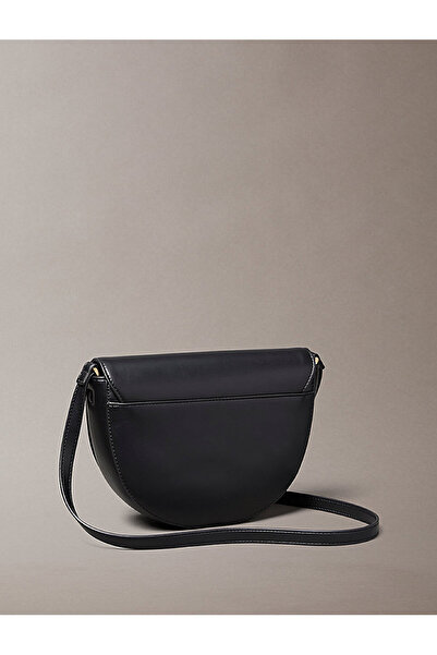 Calvin Klein Women's Bold Ck Saddle Crossbody Bag