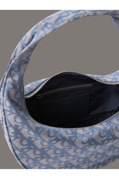 Calvin Klein Women's Ckj Monogram Pinched Crossbody Bag