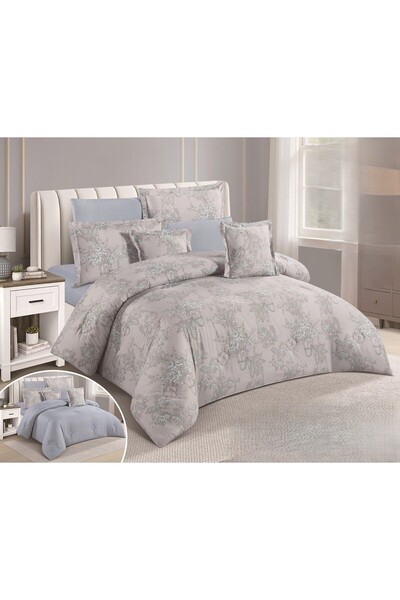 SNOOZYL مفرش سرير نفرين صيفي بتصميم مشجر ليمنحك الراحه بفضل حشوه الحاف القطن