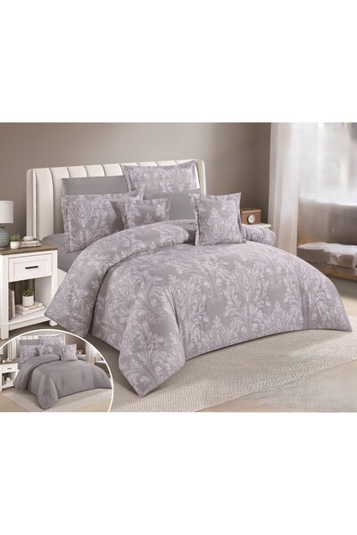 SNOOZYL مفرش سرير نفرين صيفي بتصميم مشجر ليمنحك الراحه بفضل حشوه الحاف القطن