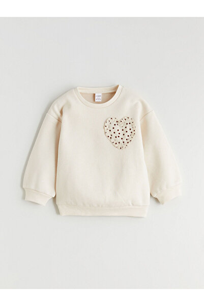 LC Waikiki New Season Crew Neck Girl's Sweatshirt