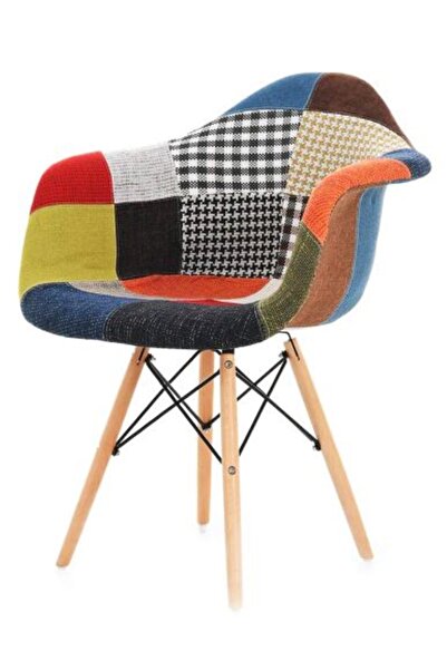 AWF AL WADI FURNITURE Pachy Single Patchwork Big ArmChair Fabric Living Room ...