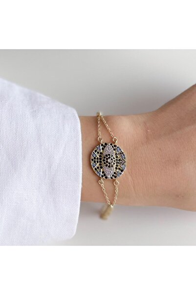 Venus Design Çelik Taşlı Nazar Bileklik