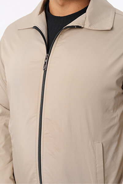 Rodrigo Men's Sports Seasonal Lined Zippered Waterproof Windproof Raincoat