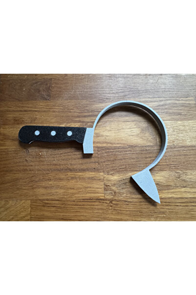 Szdesing Хелловін Ніж, що встромлений у голову