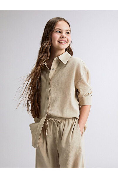 LC Waikiki Özmarka Нова колекция Дългоръкавна блуза за момичета