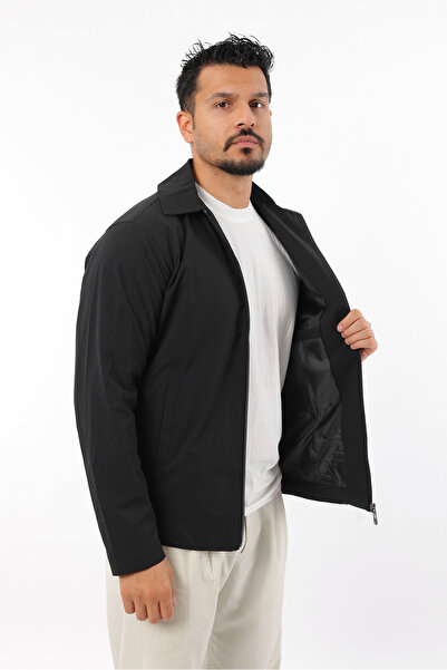 Rodrigo Men's Sports Seasonal Lined Zippered Waterproof Windproof Raincoat