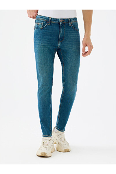 Loft Ανδρικό τζιν παντελόνι Justin Skinny Fit Blue Lf2037021