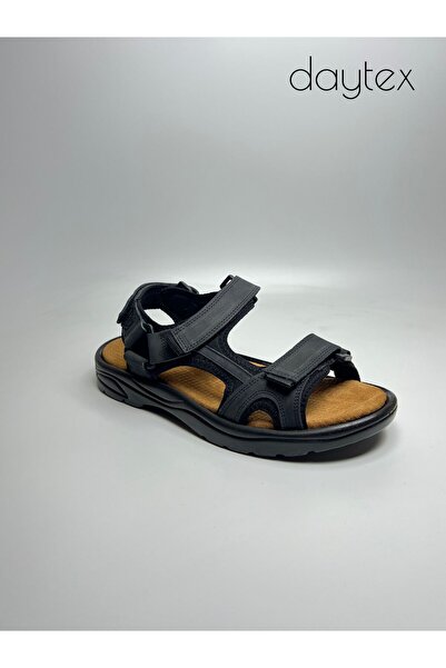 Daytex Genuine Leather Suede Cork Sole Orthopedic Comfortable Lightweight Anatomical Men's Sandals