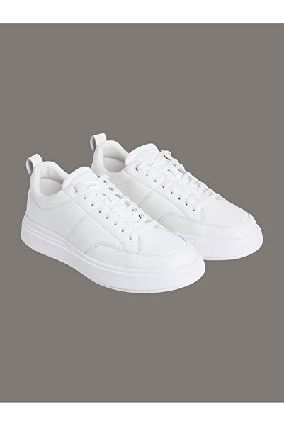 Calvin Klein Men's Low Top Lace up Basketball Sneaker