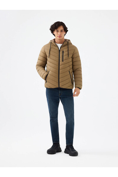 Loft Regular Fit Bej Erkek Mont Lf2033231