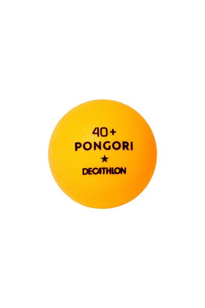 pongori Table Tennis Ball - 6 Pieces - Orange - Ttb 100